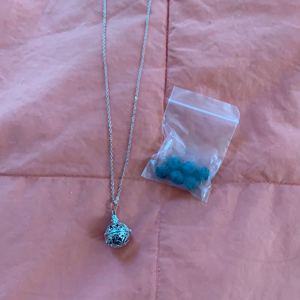 Eufora Be Chill Never Used Aroma Therapy Locket With Lavas Beads 15$
